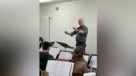 Der neue Dirigent Christian Englmeier