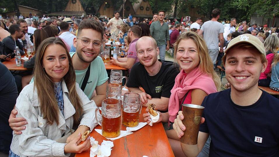 Der Zehrplatz war am Freitag, 21. Juli, gut besucht.