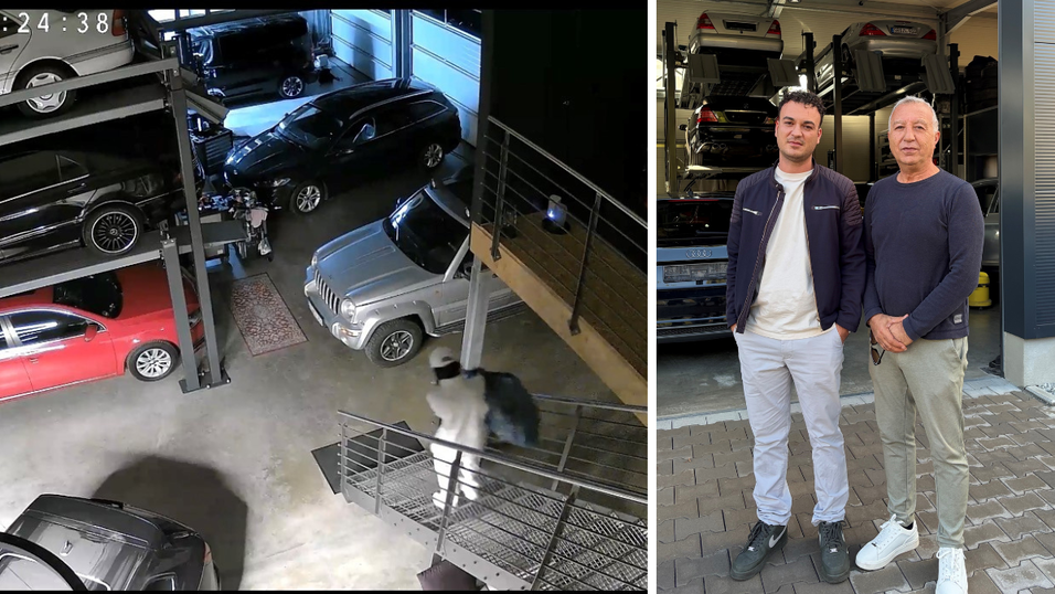 Wer erkennt den dreisten Einbrecher? Deniz Topal (l.) und sein Vater Sükrü hoffen, dass jemand Hinweise geben kann. Wer erkennt den dreisten Einbrecher? Deniz Topal (l.) und sein Vater Sükrü hoffen, dass jemand Hinweise geben kann.