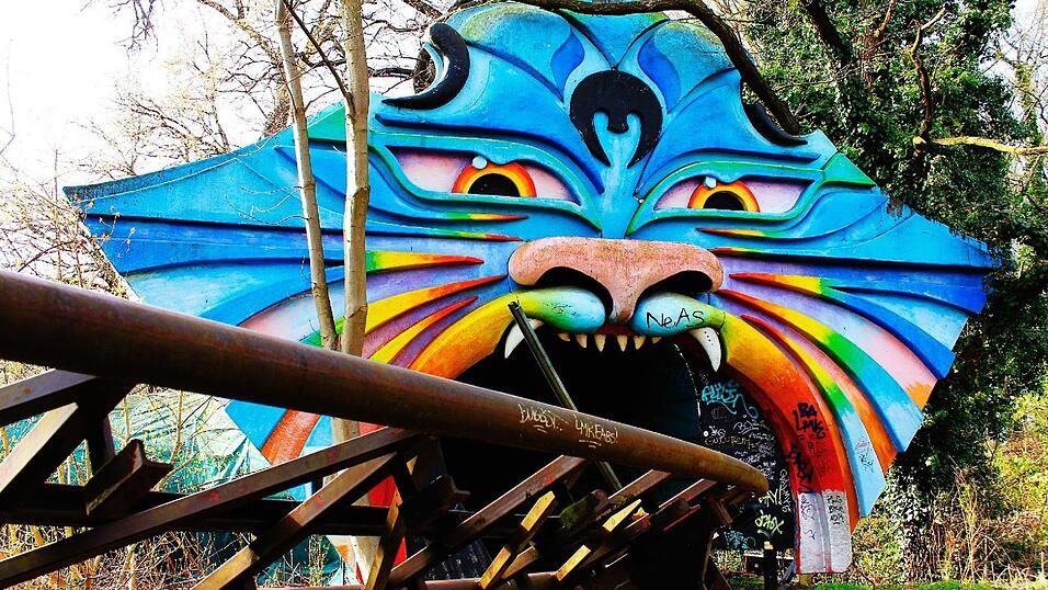 Ein 'Lost Place' in Berlin: der Spree-Park. Ein 'Lost Place' in Berlin: der Spree-Park.