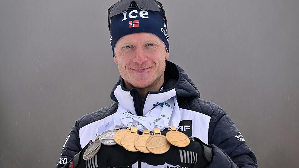 Johannes Thingnes Bö holte in Oberhof als erster Skijäger Medaillen in allen sieben WM-Rennen.