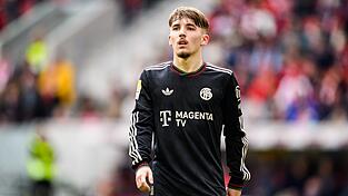 Lennart Karl ist beim FC Bayern wieder im Lauftraining. (Archivbild) Lennart Karl ist beim FC Bayern wieder im Lauftraining. (Archivbild)