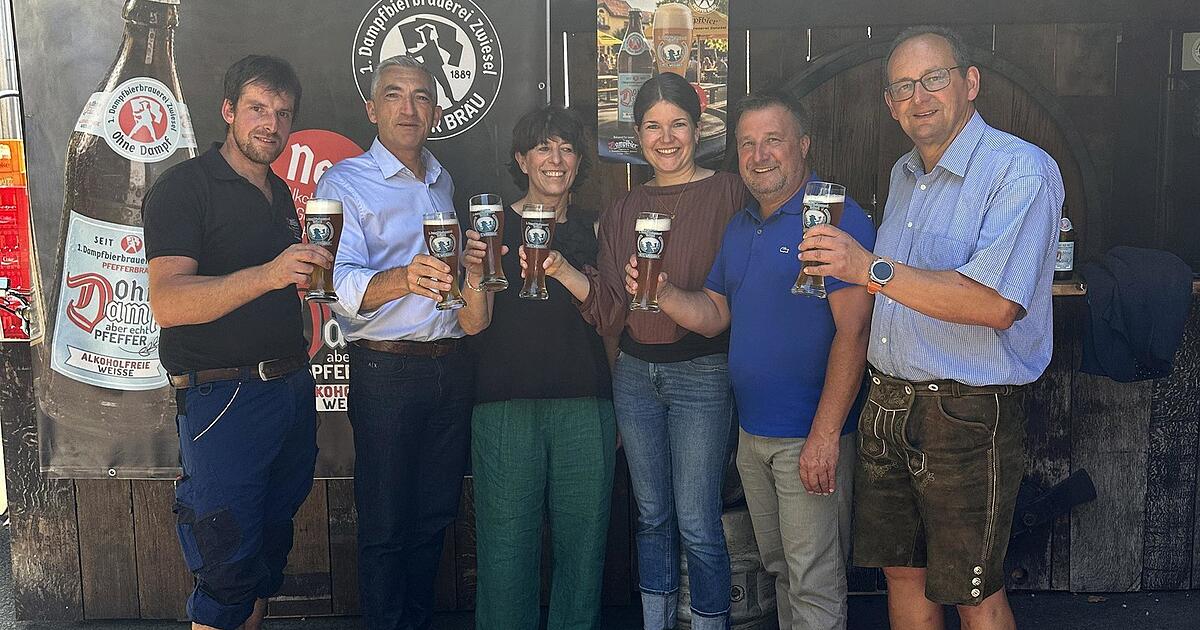 Zwieseler Brauerei Pfeffer präsentiert ihr neues alkoholfreies Weißbier