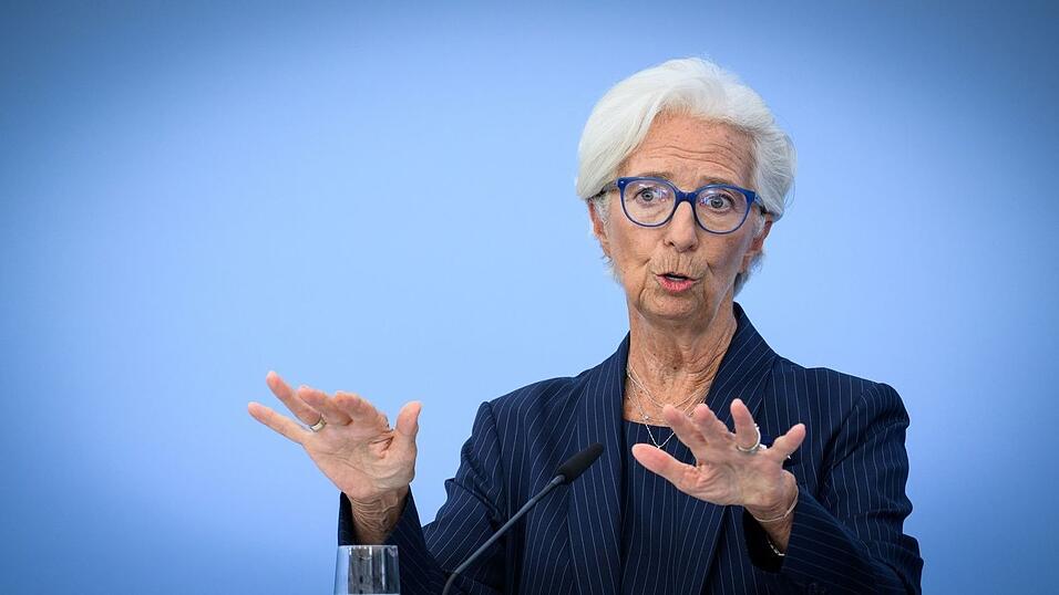 Christine Lagarde, Präsidentin der Europäischen Zentralbank, spricht über ihre Zukunft (Archivbild) Christine Lagarde, Präsidentin der Europäischen Zentralbank, spricht über ihre Zukunft (Archivbild)