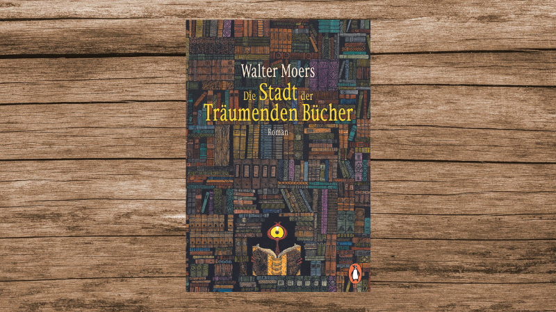 'Die Stadt der träumenden Bücher' von Walter Moers, 464 Seiten, erschienen im Penguin-Verlag/Randomhouse. 'Die Stadt der träumenden Bücher' von Walter Moers, 464 Seiten, erschienen im Penguin-Verlag/Randomhouse.