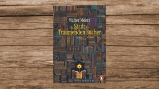'Die Stadt der träumenden Bücher' von Walter Moers, 464 Seiten, erschienen im Penguin-Verlag/Randomhouse.