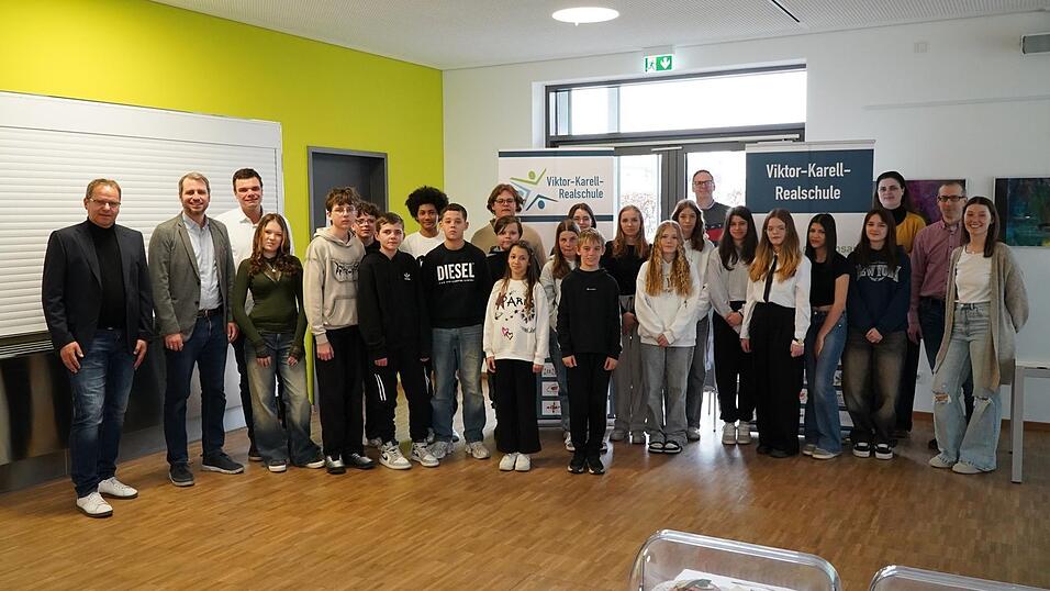 Die Sch&uuml;ler der 7d haben viel Zeit und Herzblut in den Audioguide investiert.