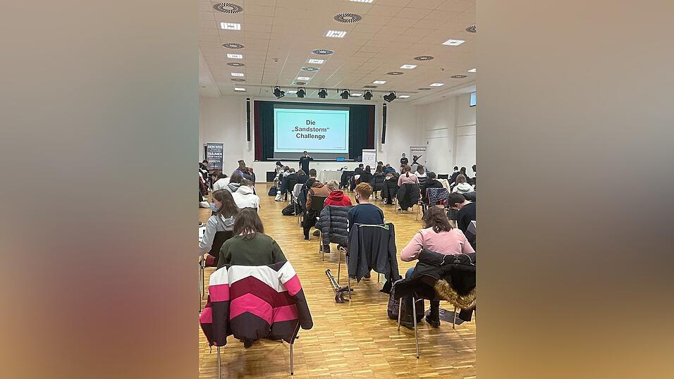 Beim Vortrag in der Stadthalle war zuhören und mitmachen angesagt.