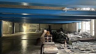 Die Sanierungsarbeiten des Parkhauses auf der Schanze haben sich durch die Wetterlage verz&ouml;gert.