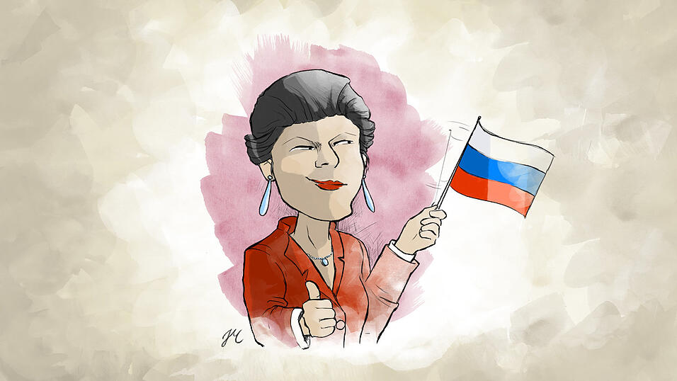 Sahra Wagenknecht will die Sanktionen gegen Russland beenden.