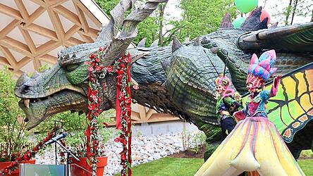 Die 38. Landesgartenschau in Furth im Wald ist er&ouml;ffnet. 137 Tage lang lautet nun das Motto &bdquo;Sagenhaft viel erleben&ldquo; im&nbsp;und um das Gartenschaugel&auml;nde.