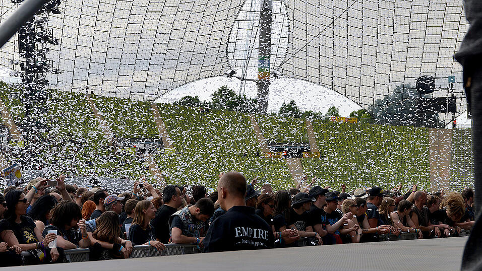 Impressionen vom dritten Tag des 'Rockavaria'-Festivals in M&uuml;nchen. (Fotos: Jens Niering)