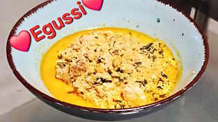 Eins von drei Gerichten, die am 25. Oktober serviert werden: „Egussi“