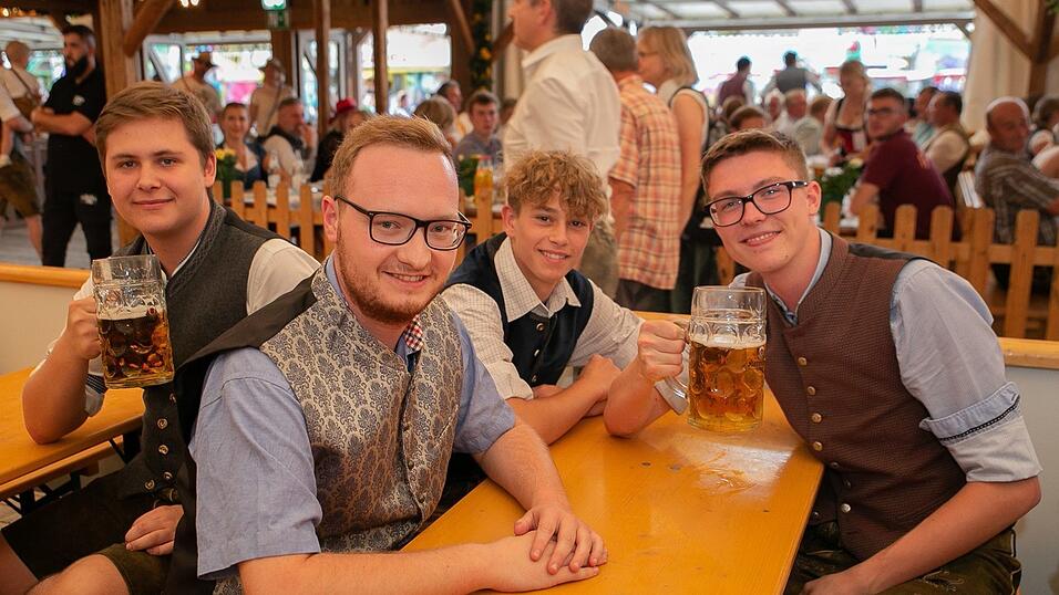 Die Partybilder von Mittwoch, 17. August 2022, aus dem Festzelt Nothaft.