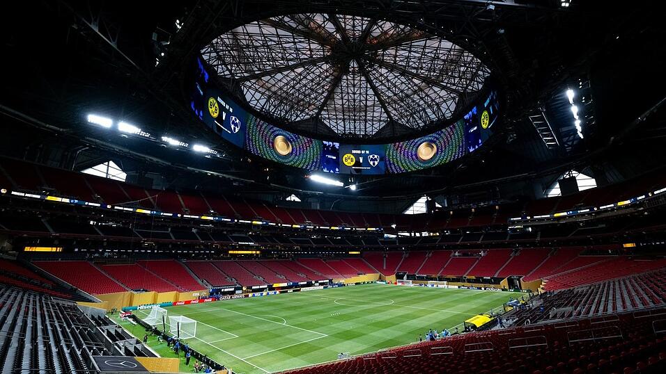 Das Mercedes-Benz Stadium in Atlanta ist voll klimatisiert. (Archivbild) Das Mercedes-Benz Stadium in Atlanta ist voll klimatisiert. (Archivbild)