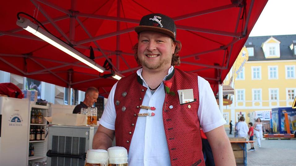 Das Bismarckplatzfest in Landshut war auch am Samstag gut besucht.