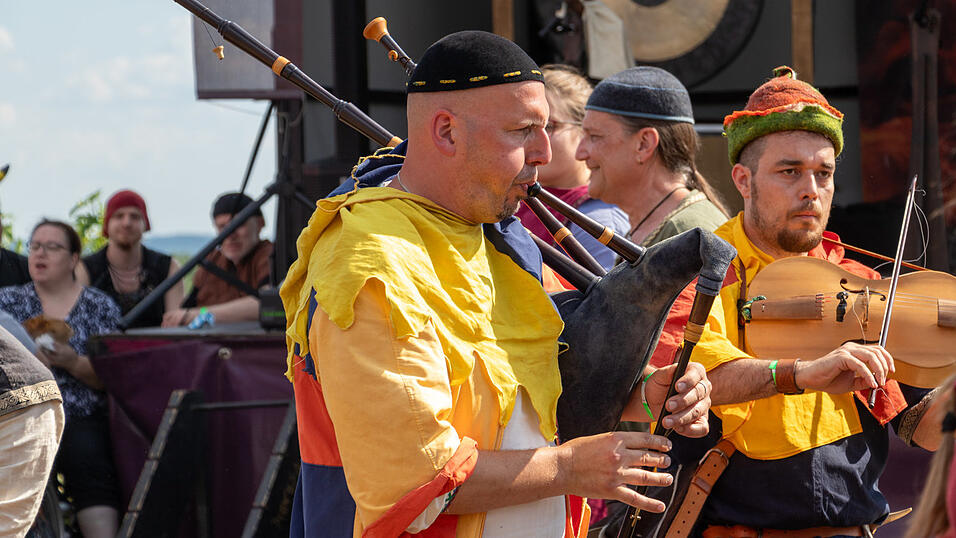 Am Samstag fand in Winzer das Burgfest statt.