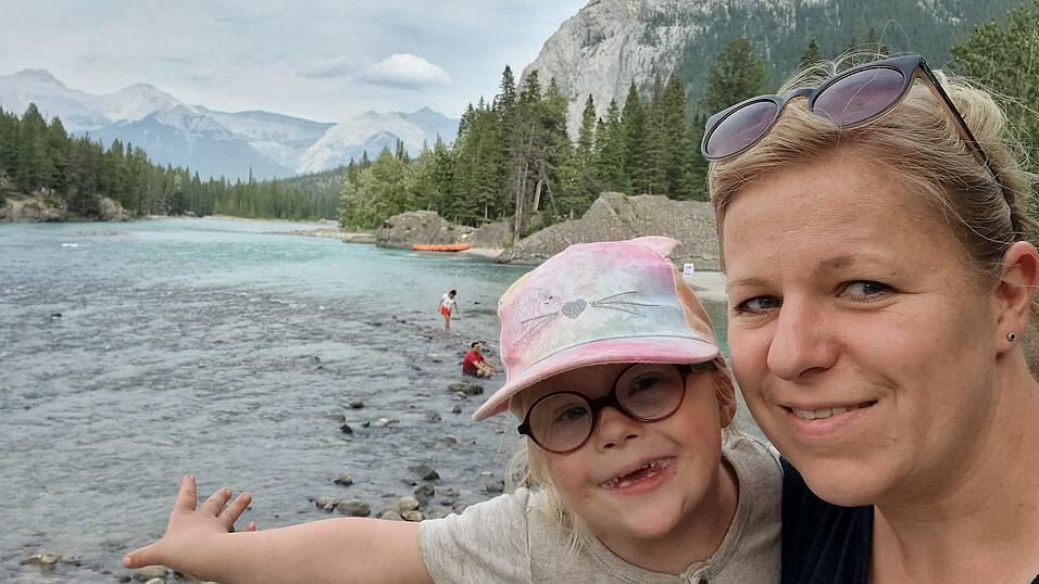 Verena Urban ist dankbar, ihre fünfjährige Tochter Johanna zu haben. Gemeinsam mit ihrer zweiten Tochter und ihrem Mann waren sie diesen Sommer im Urlaub in Kanada. Verena Urban ist dankbar, ihre fünfjährige Tochter Johanna zu haben. Gemeinsam mit ihrer zweiten Tochter und ihrem Mann waren sie diesen Sommer im Urlaub in Kanada.