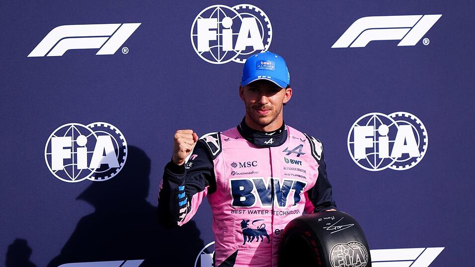 Pierre Gasly fuhr sensationell auf Platz eins.
