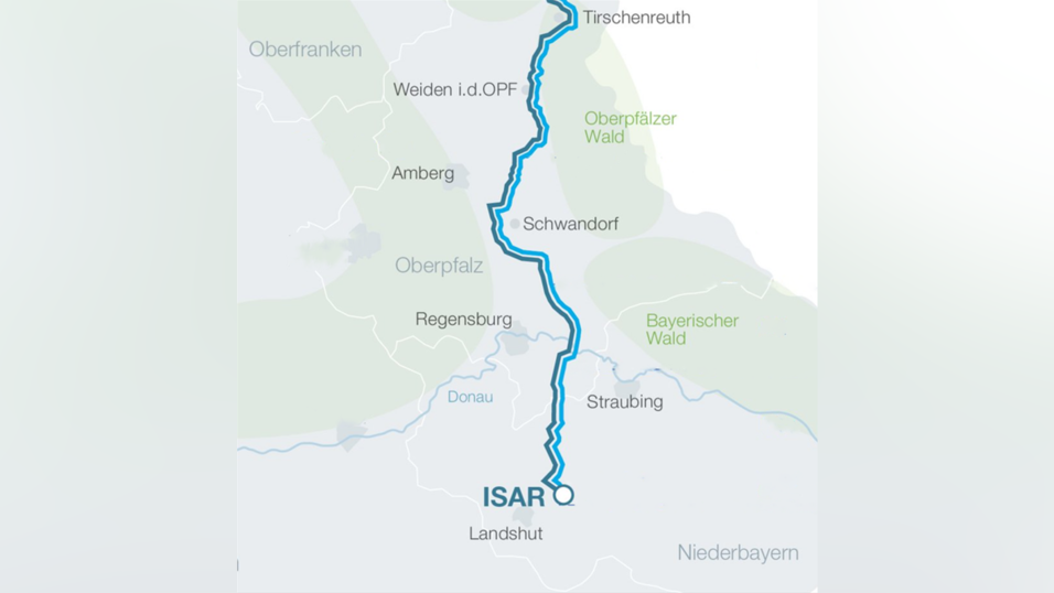 Die einzelnen Abschnitte, durch die die Trasse in Bayern laufen soll, sind noch Gegenstand von Planfeststellungsverfahren. Die einzelnen Abschnitte, durch die die Trasse in Bayern laufen soll, sind noch Gegenstand von Planfeststellungsverfahren.