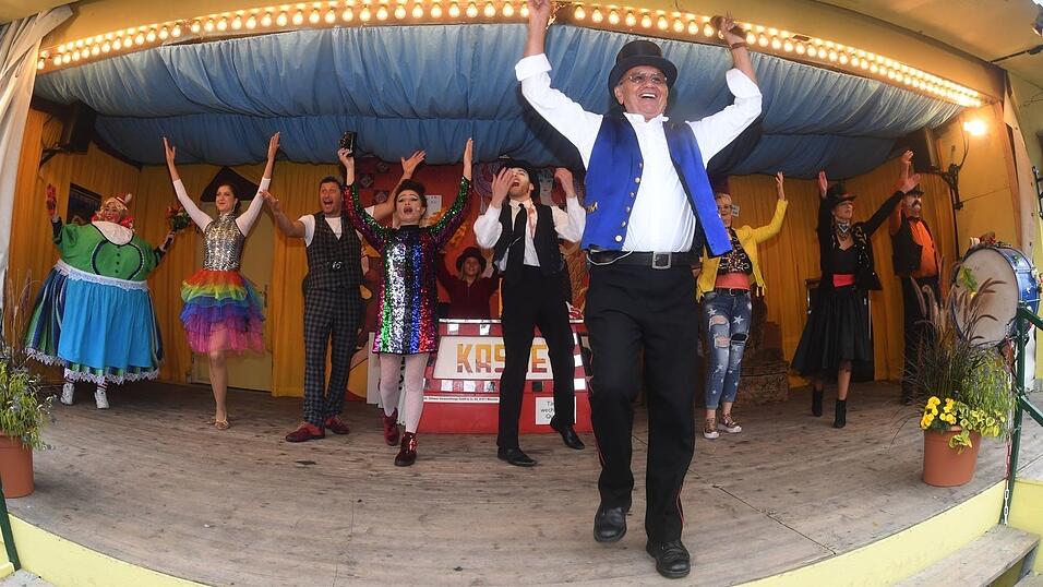 Der &laquo;Schichtl&raquo; Manfred Schauer und sein Team werben f&uuml;r die Vorstellung. (Archivbild)