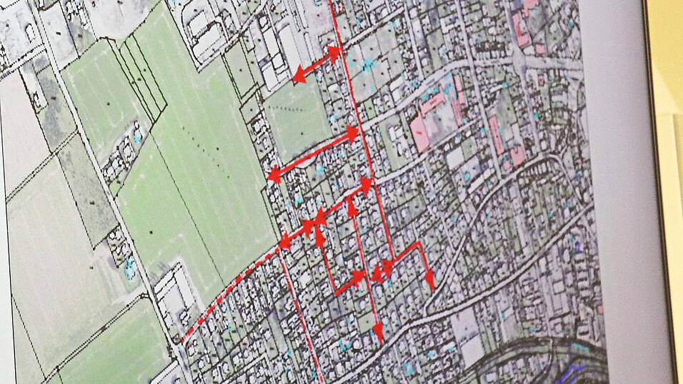 So sähe das Gebiet aus, würde es zur Tempo-30-Zone, da sich die Vorfahrtsregeln ändern würden.