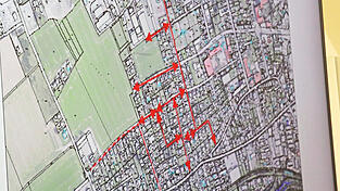 So sähe das Gebiet aus, würde es zur Tempo-30-Zone, da sich die Vorfahrtsregeln ändern würden.