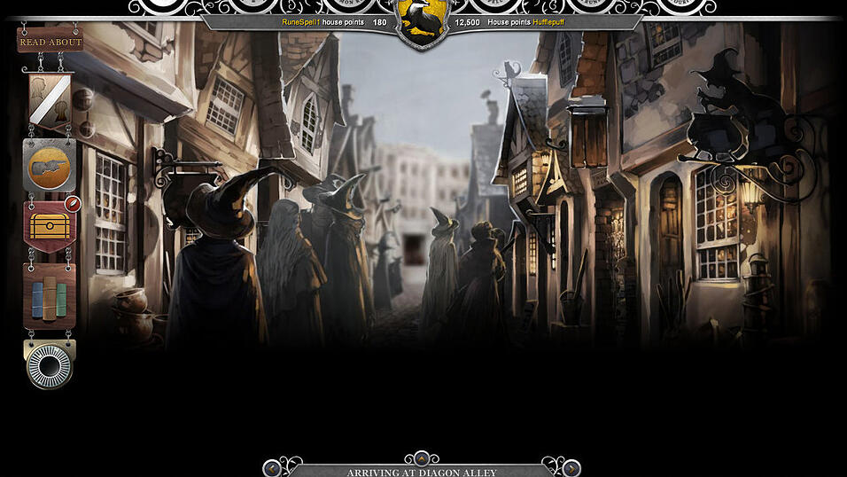 Auf Pottermore kann man die Harry-Potter-B&uuml;cher nacherleben. Wer will, kann sich selbst im Fach Zaubertr&auml;nke versuchen.