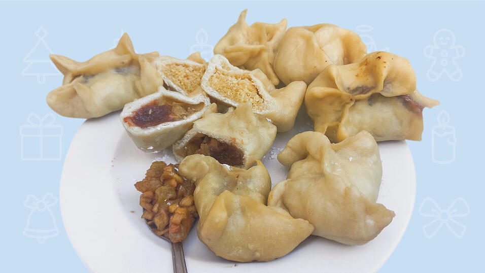 Chinesische Dumplings.