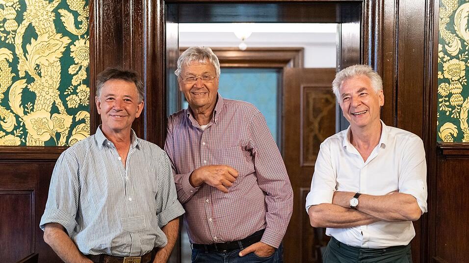 Christoph «Stofferl» Well (links), Gerhard Polt (Mitte) und Michael Well bei einem Interview. (Archivfoto) Christoph «Stofferl» Well (links), Gerhard Polt (Mitte) und Michael Well bei einem Interview. (Archivfoto)