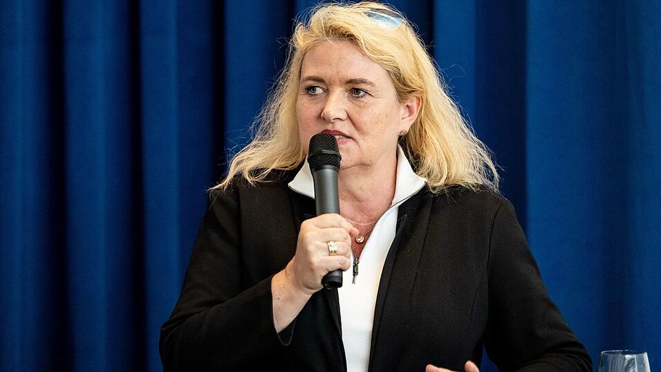 Spitzenkandidatin Kristin Brinker gilt schon länger als starke Frau der Berliner AfD. (Archivbild) Spitzenkandidatin Kristin Brinker gilt schon länger als starke Frau der Berliner AfD. (Archivbild)