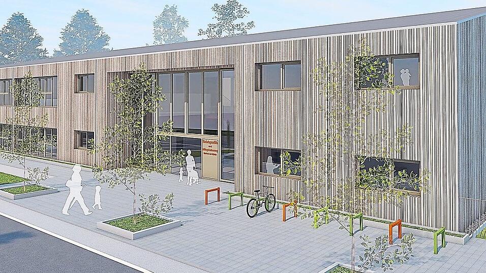 So darf man sich nach den Pl&auml;nen der Raith Architekten den neuen Kindergarten an der Schlesischen Stra&szlig;e vorstellen.