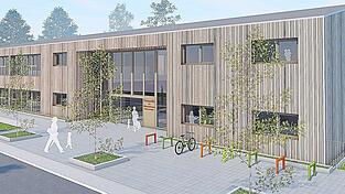 So darf man sich nach den Pl&auml;nen der Raith Architekten den neuen Kindergarten an der Schlesischen Stra&szlig;e vorstellen.