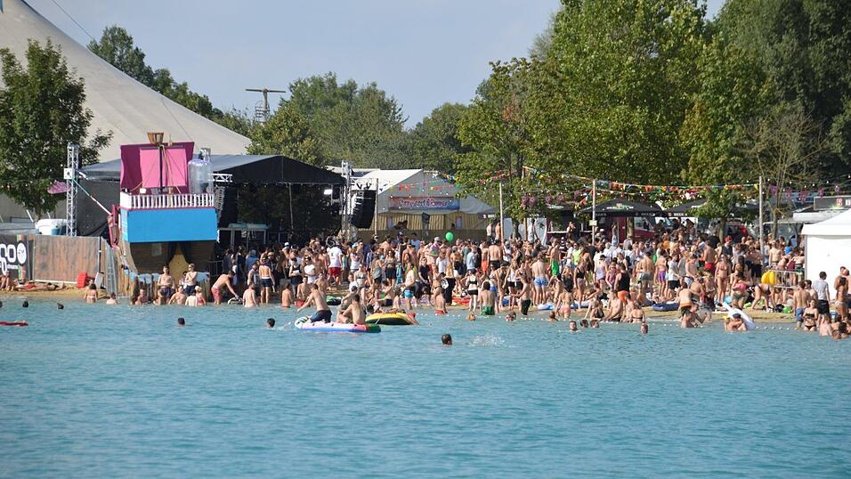 Gutes Wetter sorgte auch für gute Stimmung bei den Gästen bei Utopia Island.
