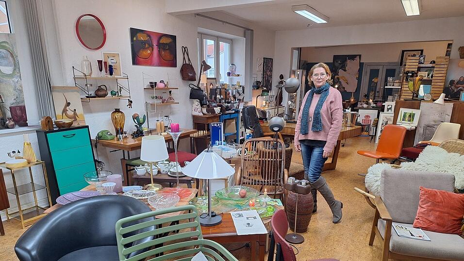 Alles, was Marion Steger in ihrem Gesch&auml;ft zum Verkauf anbietet, hat seinen Stil und seine Berechtigung.