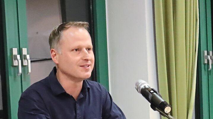 Der Kommandant der Moosburger Feuerwehr: Christian Braun.