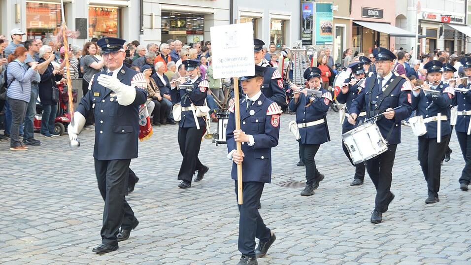 Viele Landshuter feierten am Freitag auf der Dult.&nbsp;
