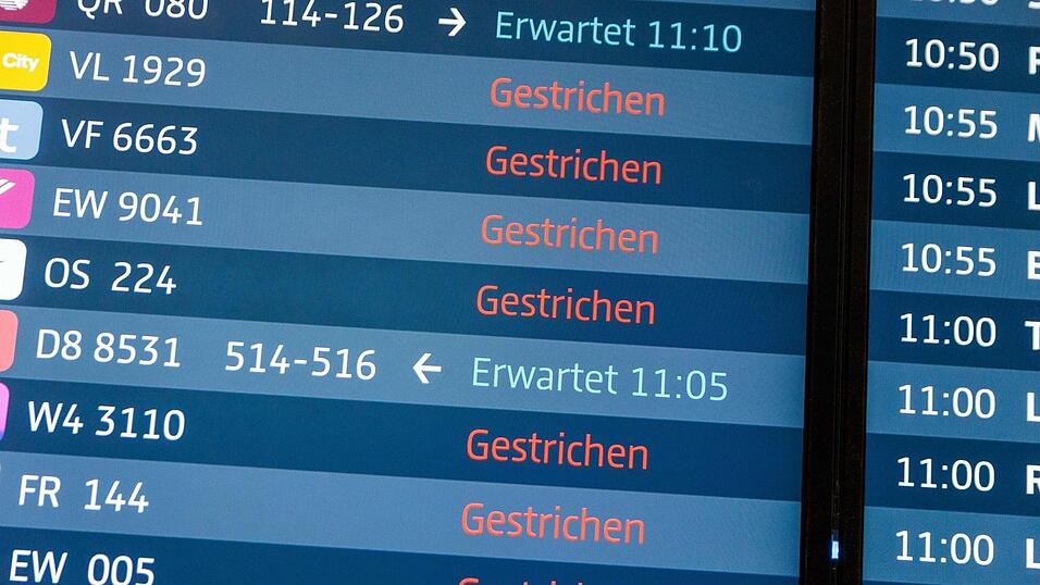 Wann der Flugbetrieb wieder aufgenommen werden k&ouml;nne, sei aktuell unklar, so eine Sprecherin des Flughafens am Morgen.