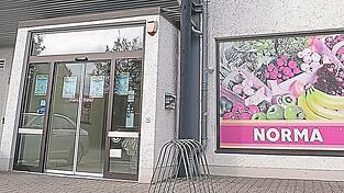 Noch bis 22. März ist die Norma-Filiale geöffnet, dann ist nach fast 40 Jahren Schluss.