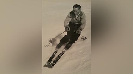 Georg Sallerstorfner war ein leidenschaftlicher und guter Skifahrer.