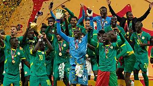 Die senegalesischen Nationalspieler und der nationale Verband wollen die Entscheidung des Berufungsgerichts des afrikanischen Fu&szlig;ball-Verbands CAF nicht akzeptieren. (Archivbild)