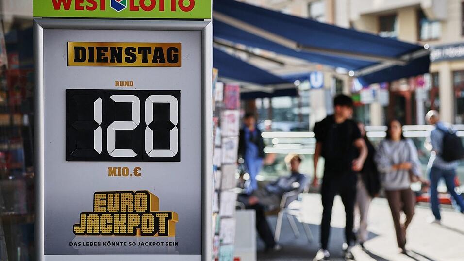 Um 120 Millionen Euro ging es bei der Ziehung im Eurojackpot.