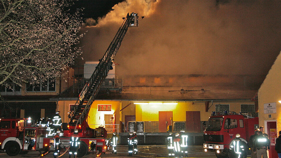 Bei dem Brand in der Irlbacher Schlossbrauerei entstand ein Millionenschaden. Foto: kamera24.tv