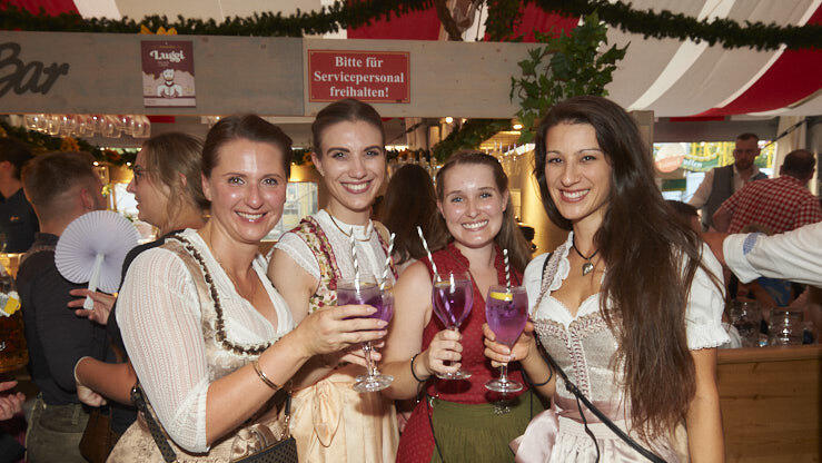 Die Partybilder vom Montag, 14. August 2023, aus dem Festzelt Lechner.