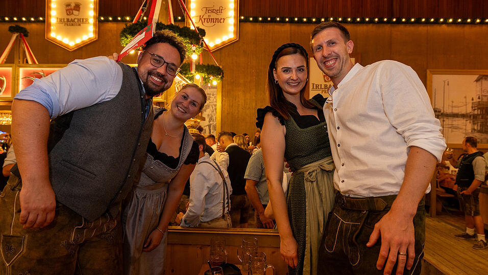 Die Partybilder vom Freitag, 9. August 2024, aus dem Festzelt Kr&ouml;nner.