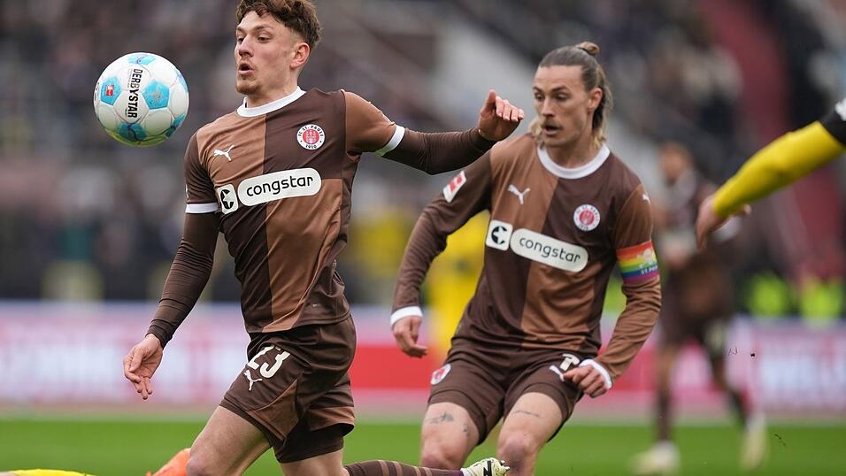 Zählte zu den Besten auf dem Platz: St. Pauli Philipp Treu (l)