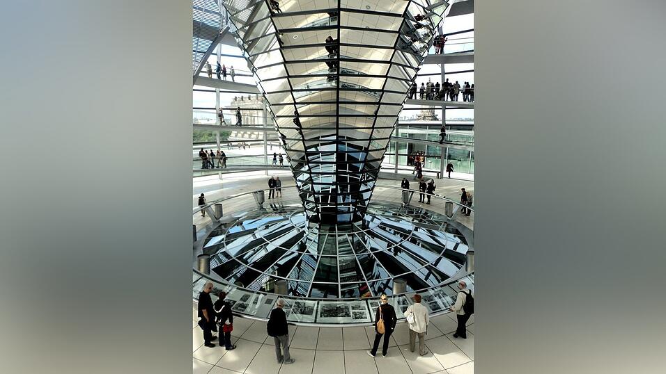 DIe Kuppel des Reichtagsgebäudes. DIe Kuppel des Reichtagsgebäudes.