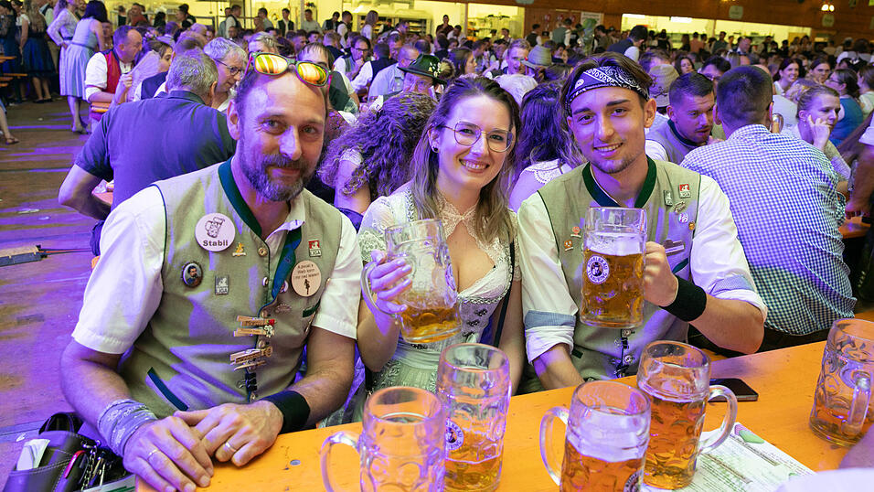 Echte Blasmusikfans lie&szlig;en sich auch den zweiten Auftritt in Folge am Dienstagabend nicht entgehen.