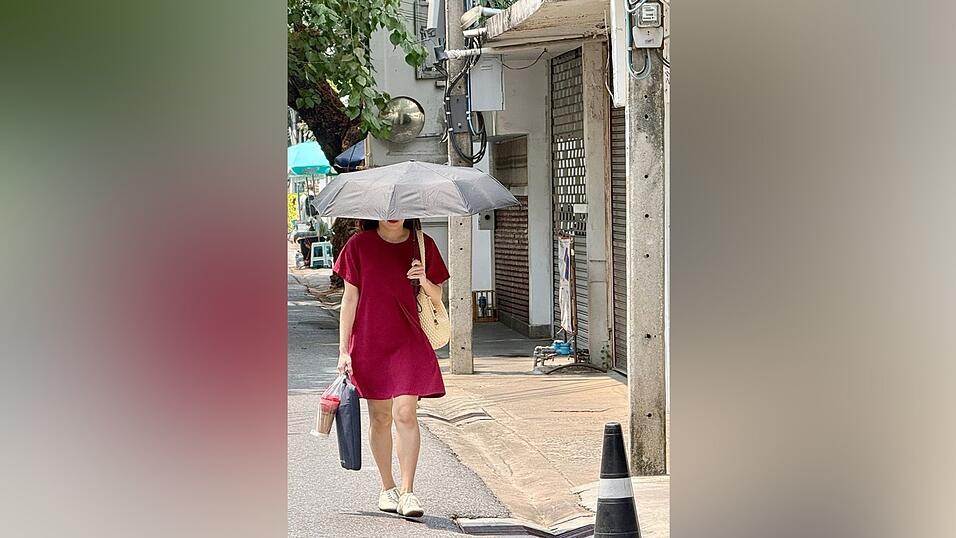 Der April ist der hei&szlig;este Monat in Thailand, jedoch sind die Werte zuletzt deutlich gestiegen.