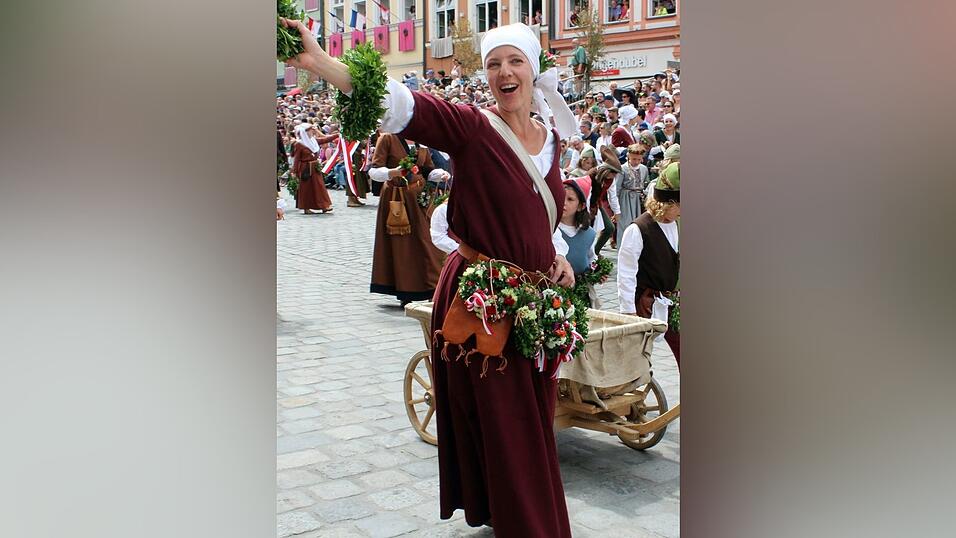Der letzte Umzug der Landshuter Hochzeit 2017